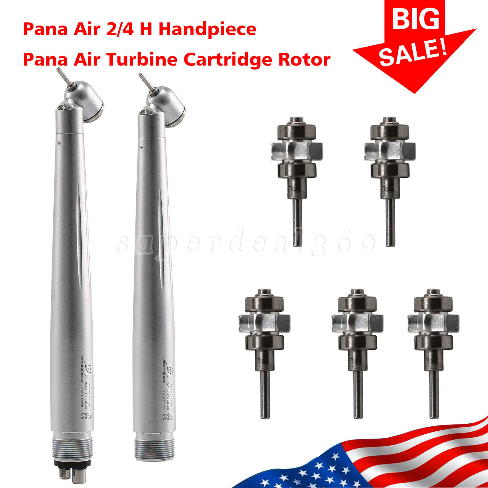 1-10 NSK PANA MAX Style Dental LED 45 Degree Surgical High Speed Handpiece st