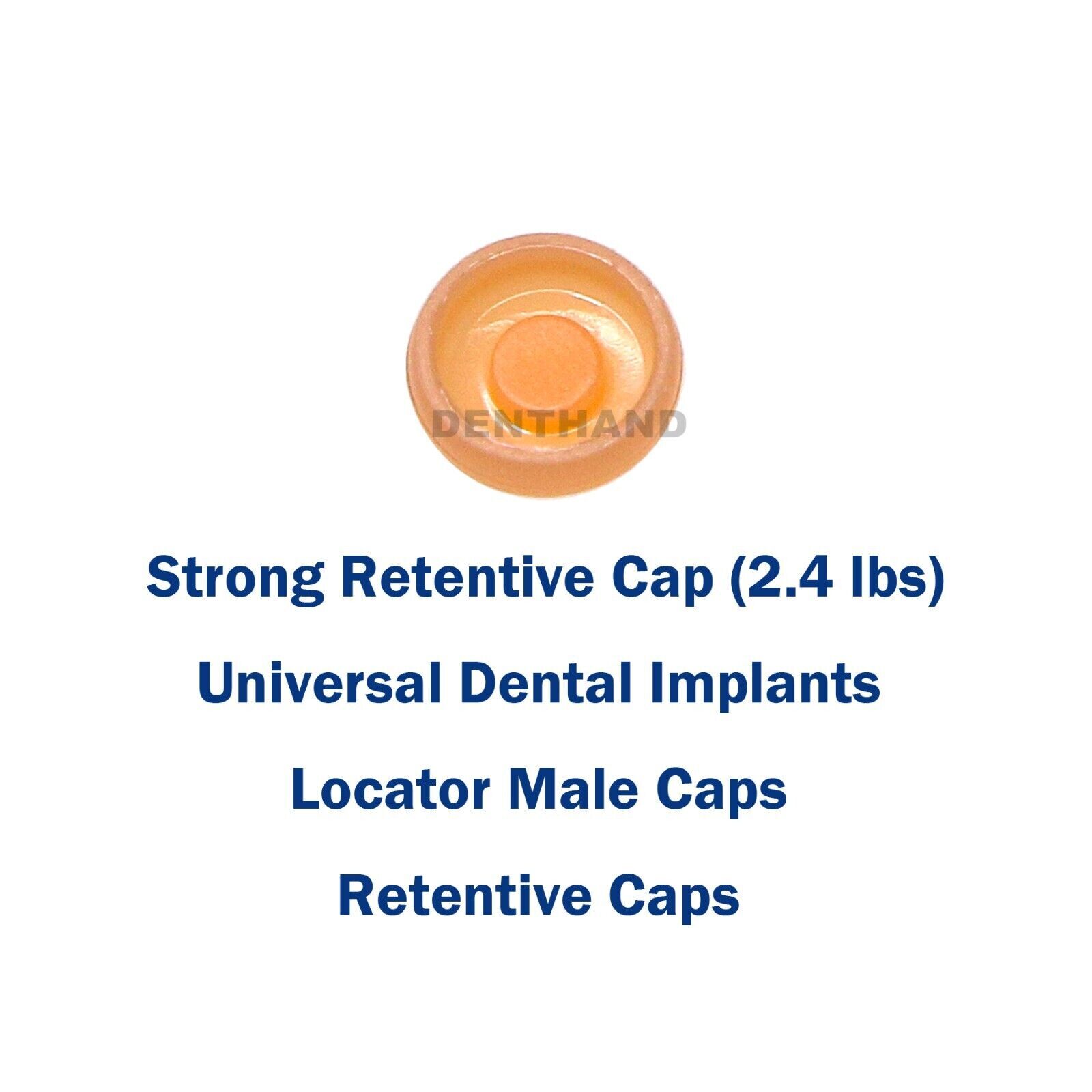 US Dental Universal Implant Retention Caps Metal Housing Set Remove Core Tool