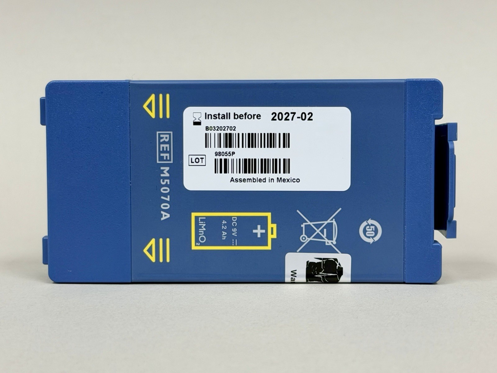 GENUINE PHILIPS M5070A Battery for HeartStart FRx & OnSite HS1 Heartstart 2027