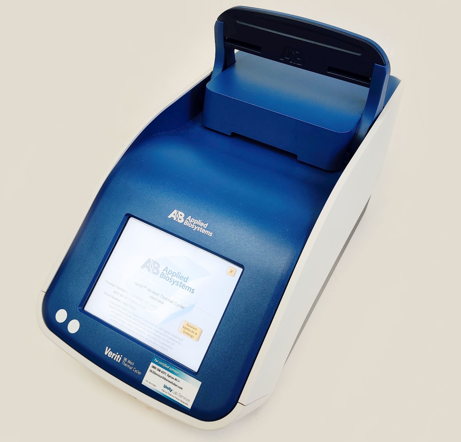 Applied Biosystems Veriti 96-Well PCR Thermal Cycler 4375786 Tested