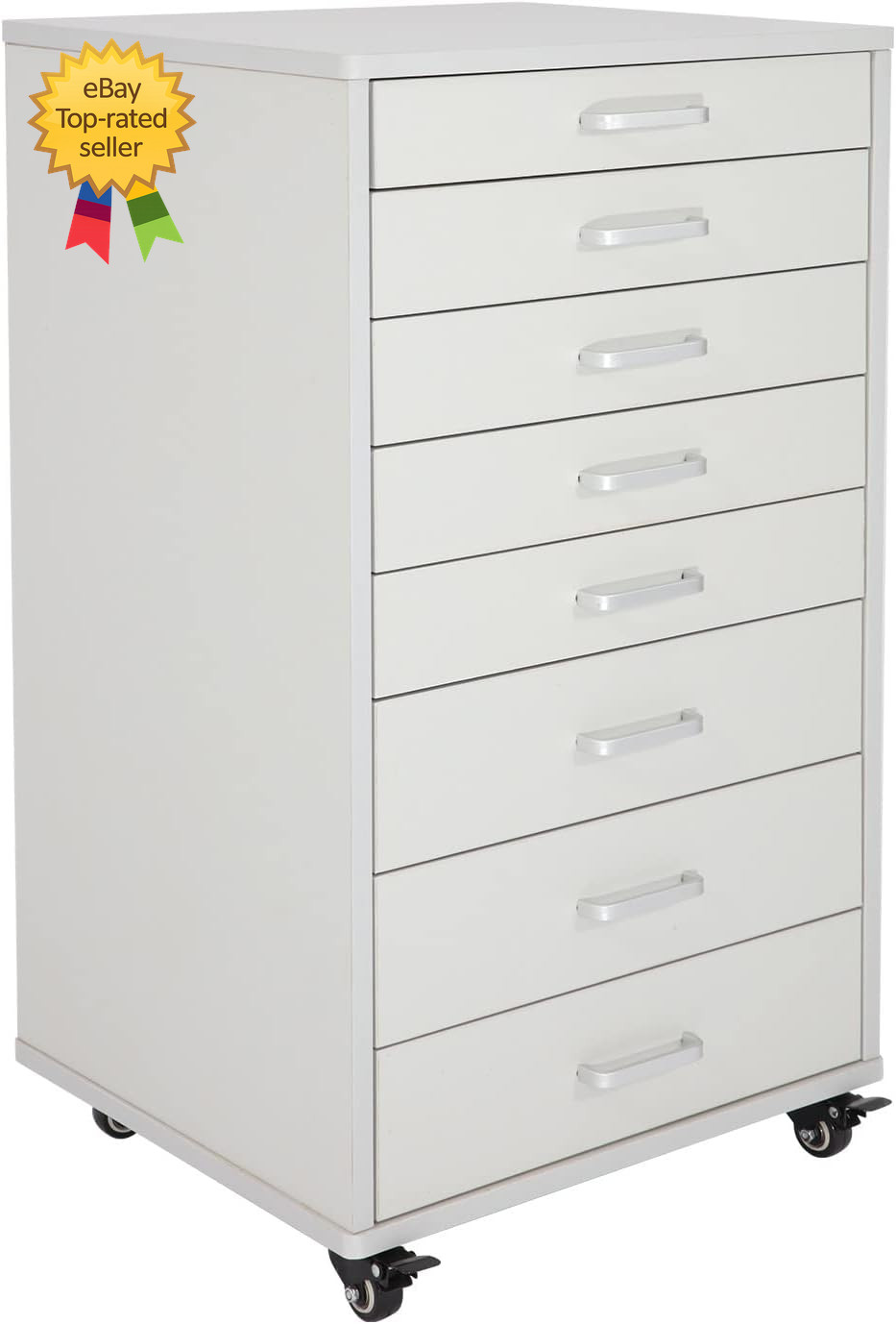 Medical Dental Assistant’S Mobile Cabinet Alabama Cart Utility Cart 7 Drawer….