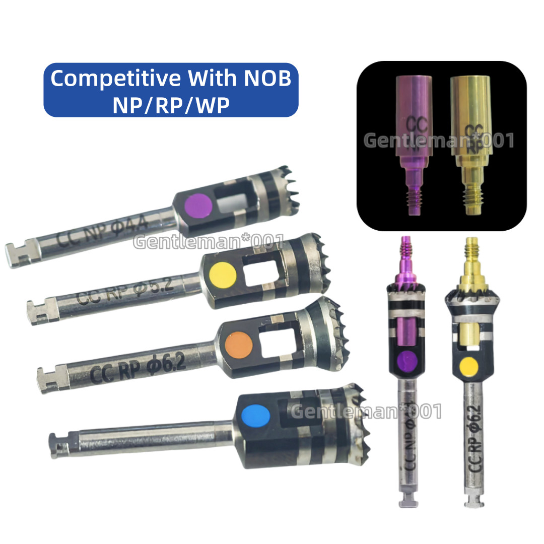 Dental Mill Guide Profiler Ridge Trimmer Abutment Trimming Drill NOBEL