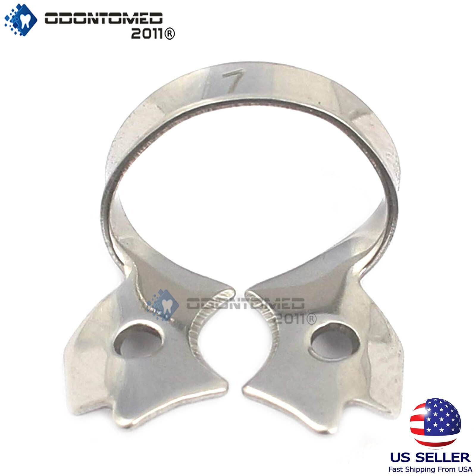 Endodontic Rubber Dam Clamp # 7 Surgical Dental Instruments