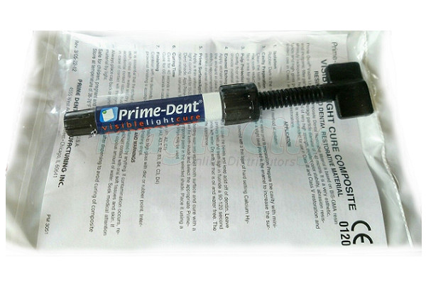 Prime-Dent Light Cure Hybrid Dental Resin Composite A1 4.5 gm Syringe #001-001A1