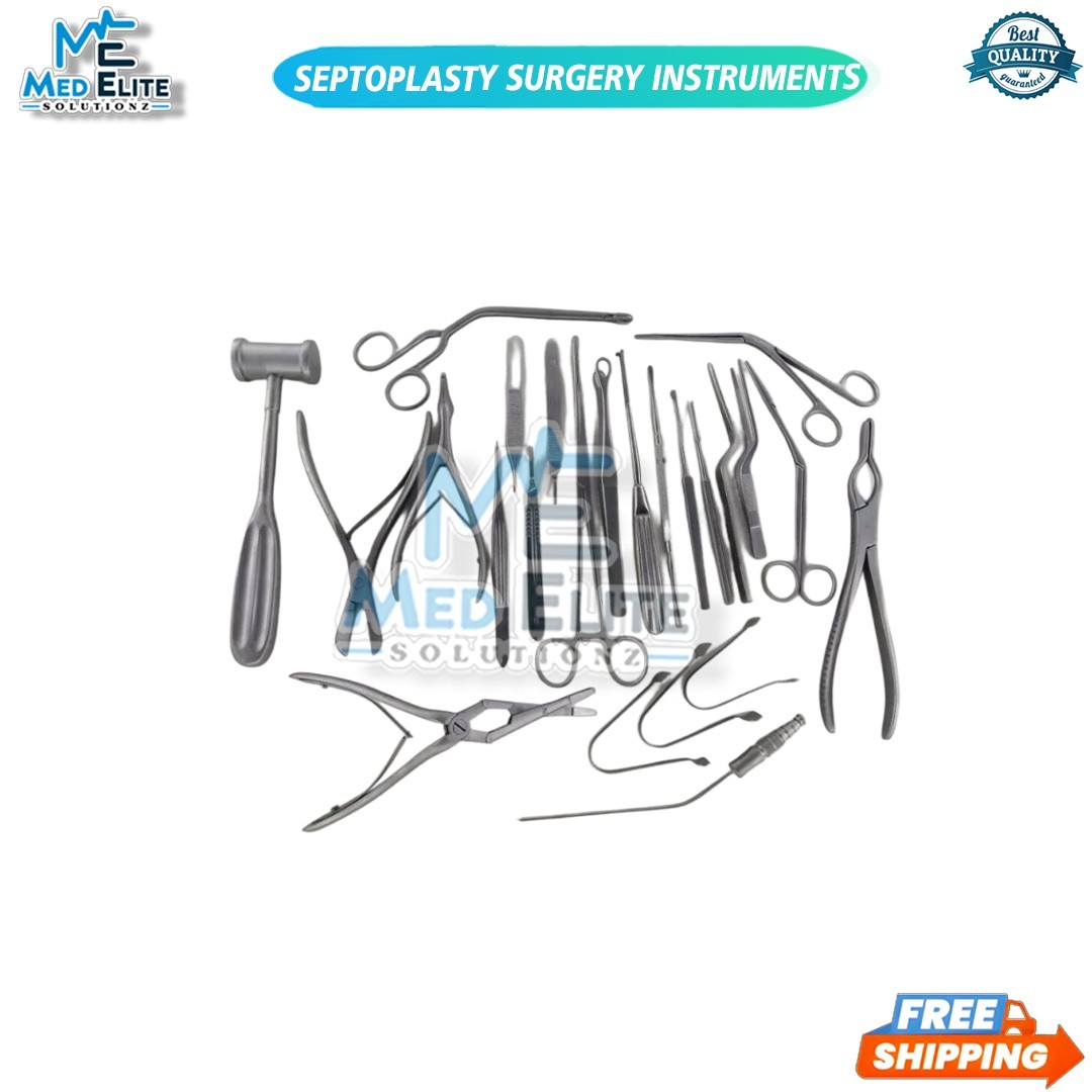 Septoplasty Surgery Instruments Set of 23 ENT Surgical Instruments