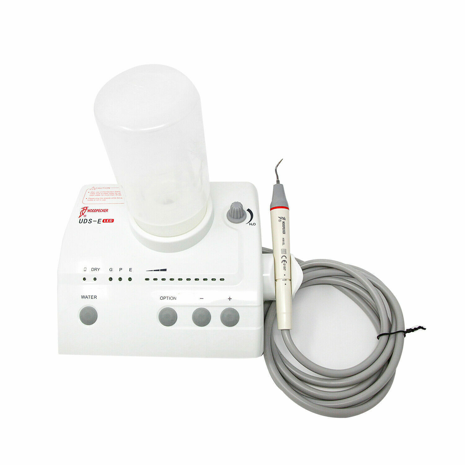100% Woodpecker UDS-E Dental LED Ultrasonic Piezo Scaler HW-5L Handpiece w/Tips