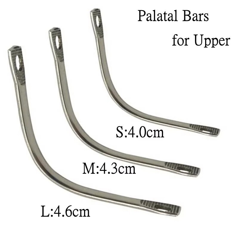 20Pcs/Pack Dental Lingual Palatal Bars Upper Lower For Teeth Repair Stainless