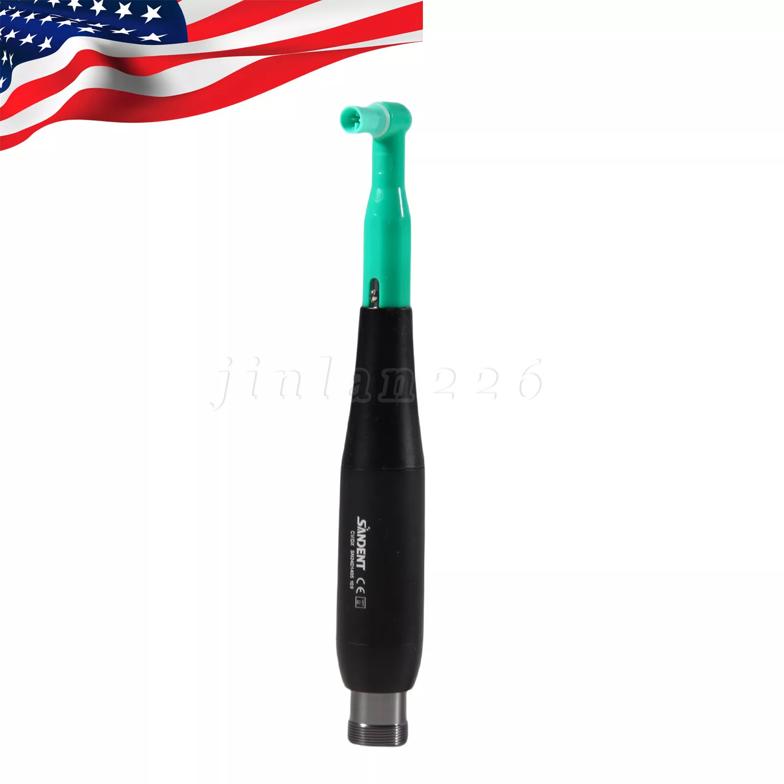 Premium Plus Dental Hygiene Prophy Handpiece Air Motor 2 Holes 4:1 Nose Cone