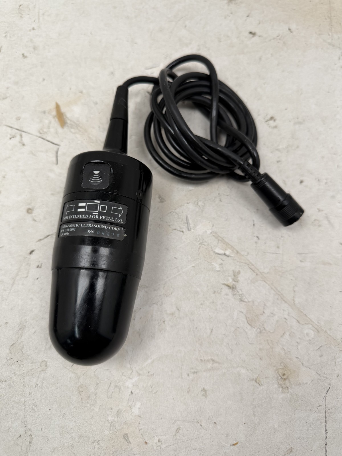 Verathon BVI 3000 BladderScan Bladder Scanner w/ Probe 0570-0091 Battery