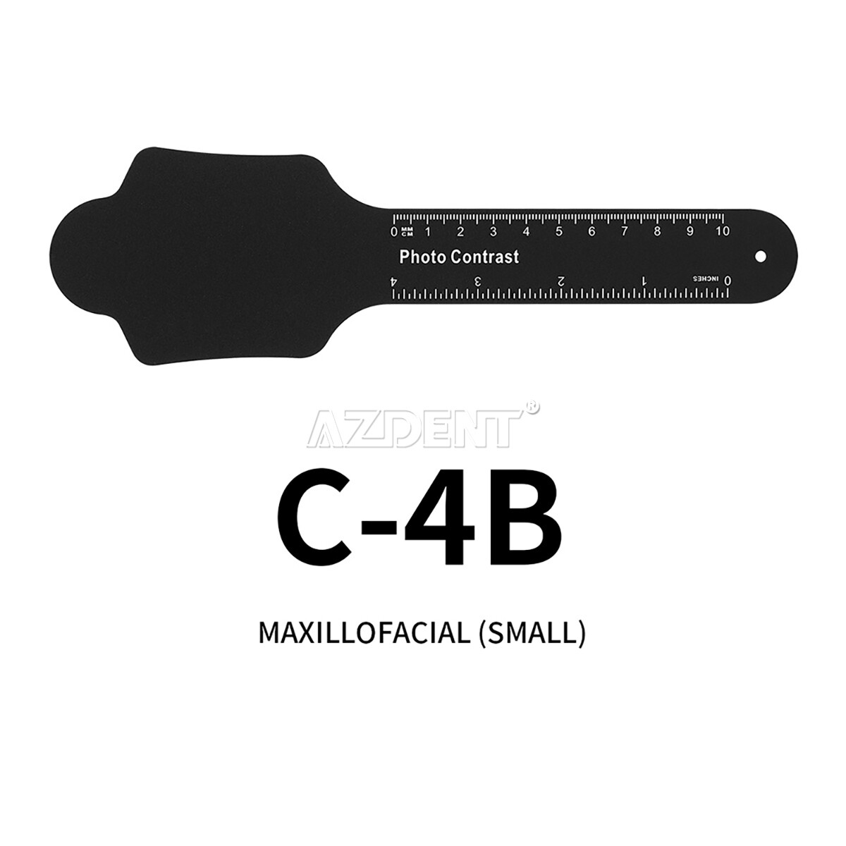 6Pcs Dental Photo Contrast Set Kit Black Background Board Photography Contraster