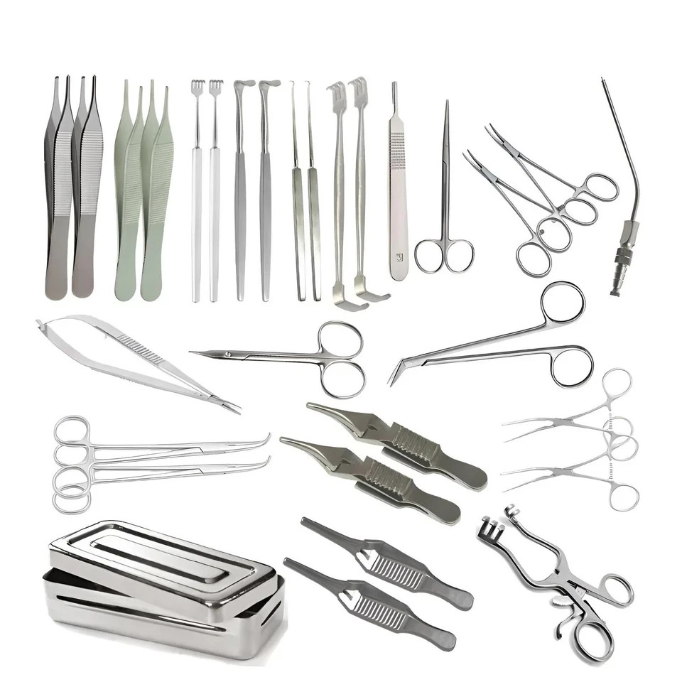 AV Fistula Surgery Set Arteriovenous Fistula Surgical Instrument set of 30-pcs