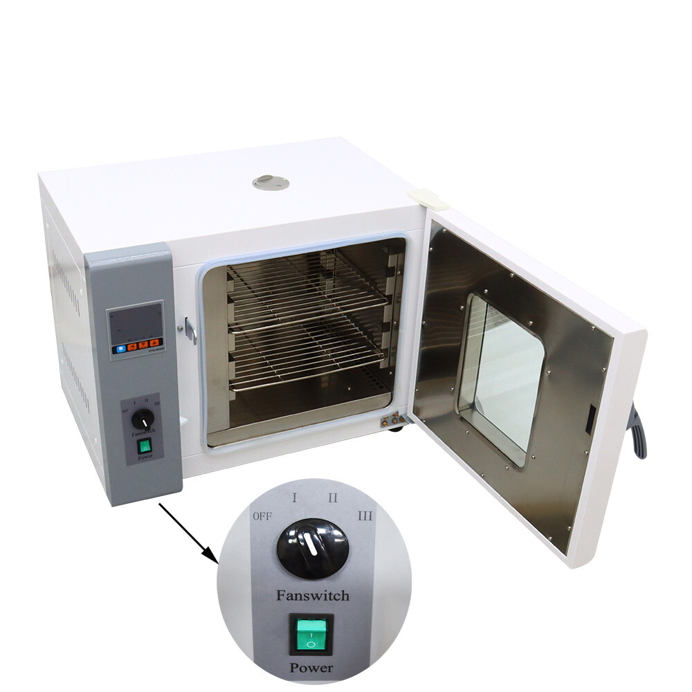 Digital Forced Air Convection Drying Oven Adjustable speed fan AC220V 1KW