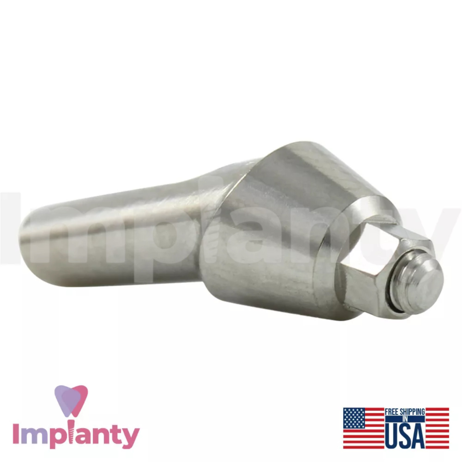 5x Dental Anatomic Angulated Prosthetic 25° Int Hex 2.42mm Dentistry Tool