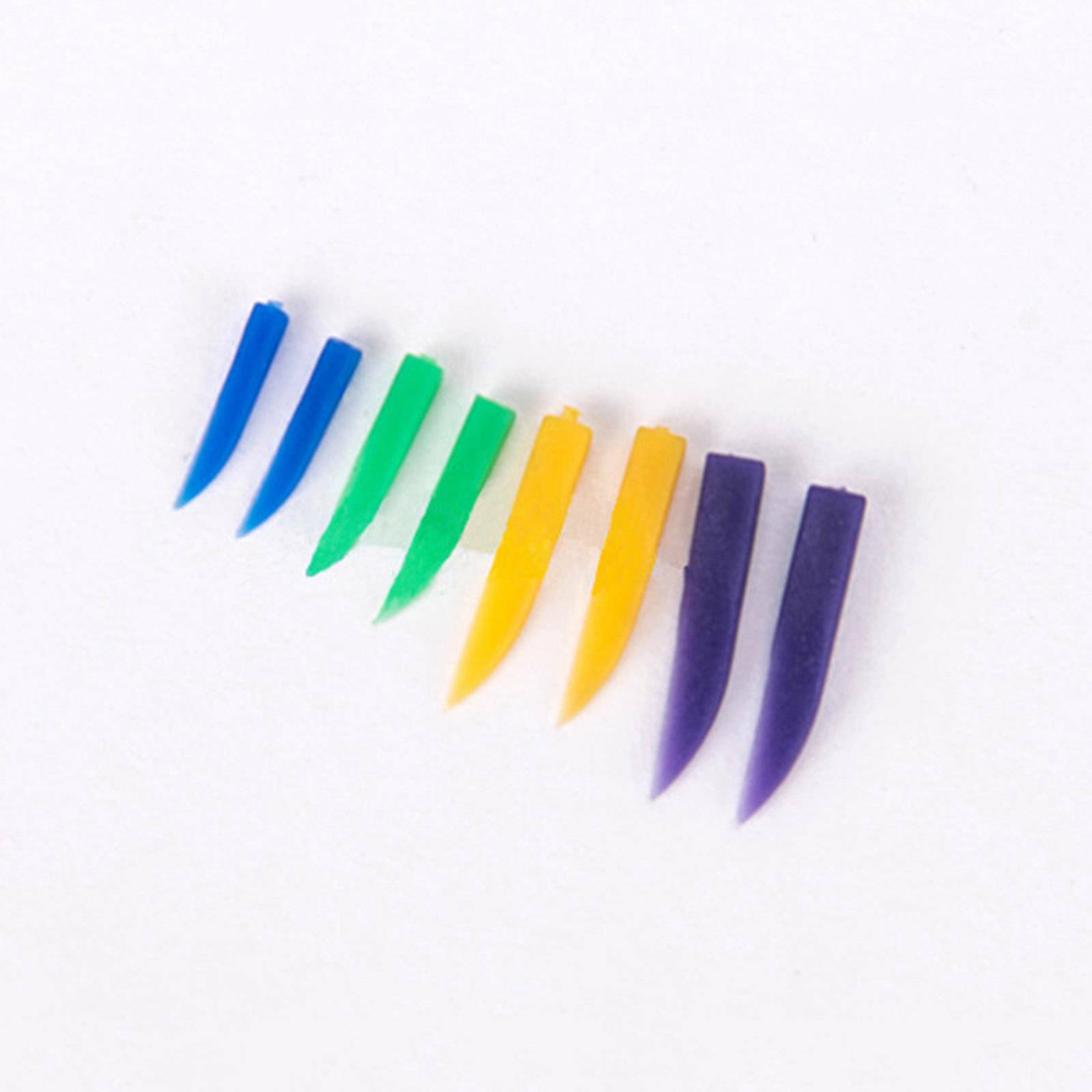 100-1000Pcs Dental Plastic Wedges Tooth Diastema Gap Wedge Dental Supply 4 Sizes