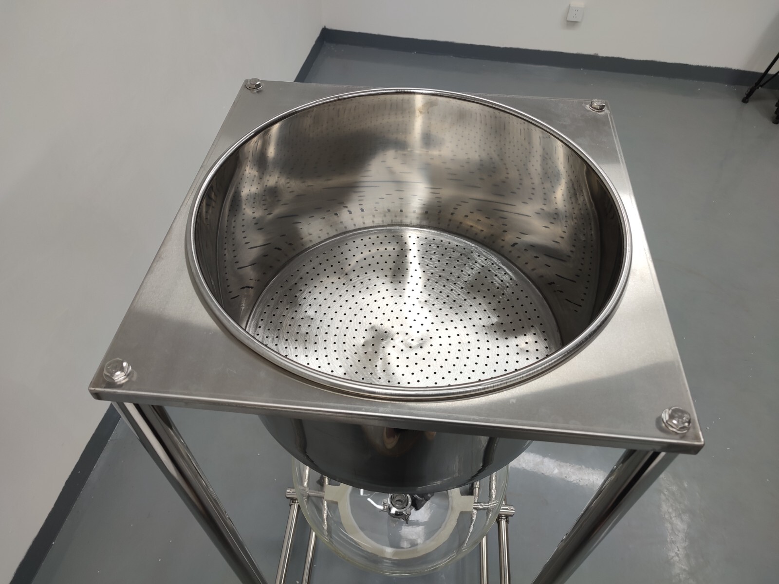 Vacuum Suction Filter Device 50L StainlessSteel Vacuum Buchner Funnel Filtration