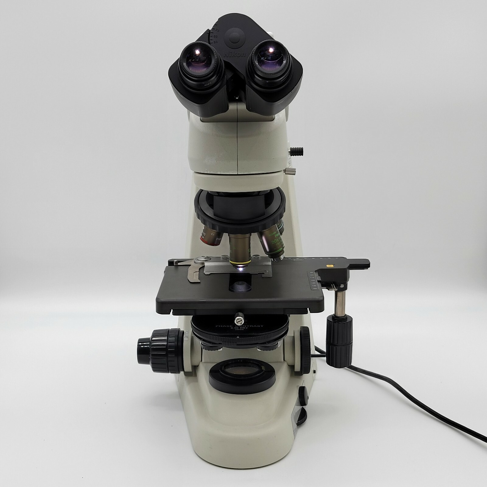 Nikon Microscope Eclipse 50i with Phase Contrast and Tilting Ergo Head
