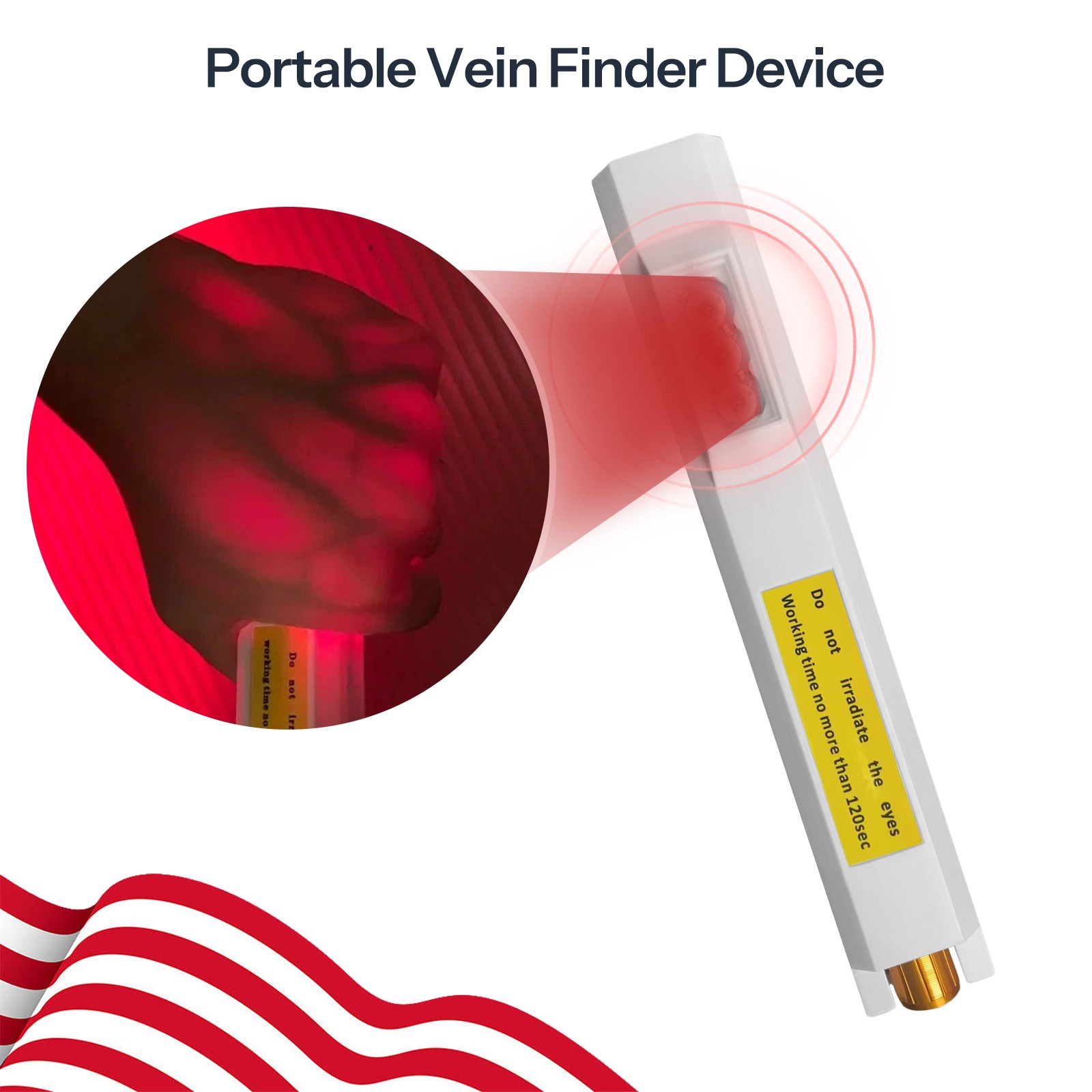 Handheld Type Nursing Vein Finder Portable Blood Vessel Searching Machine US