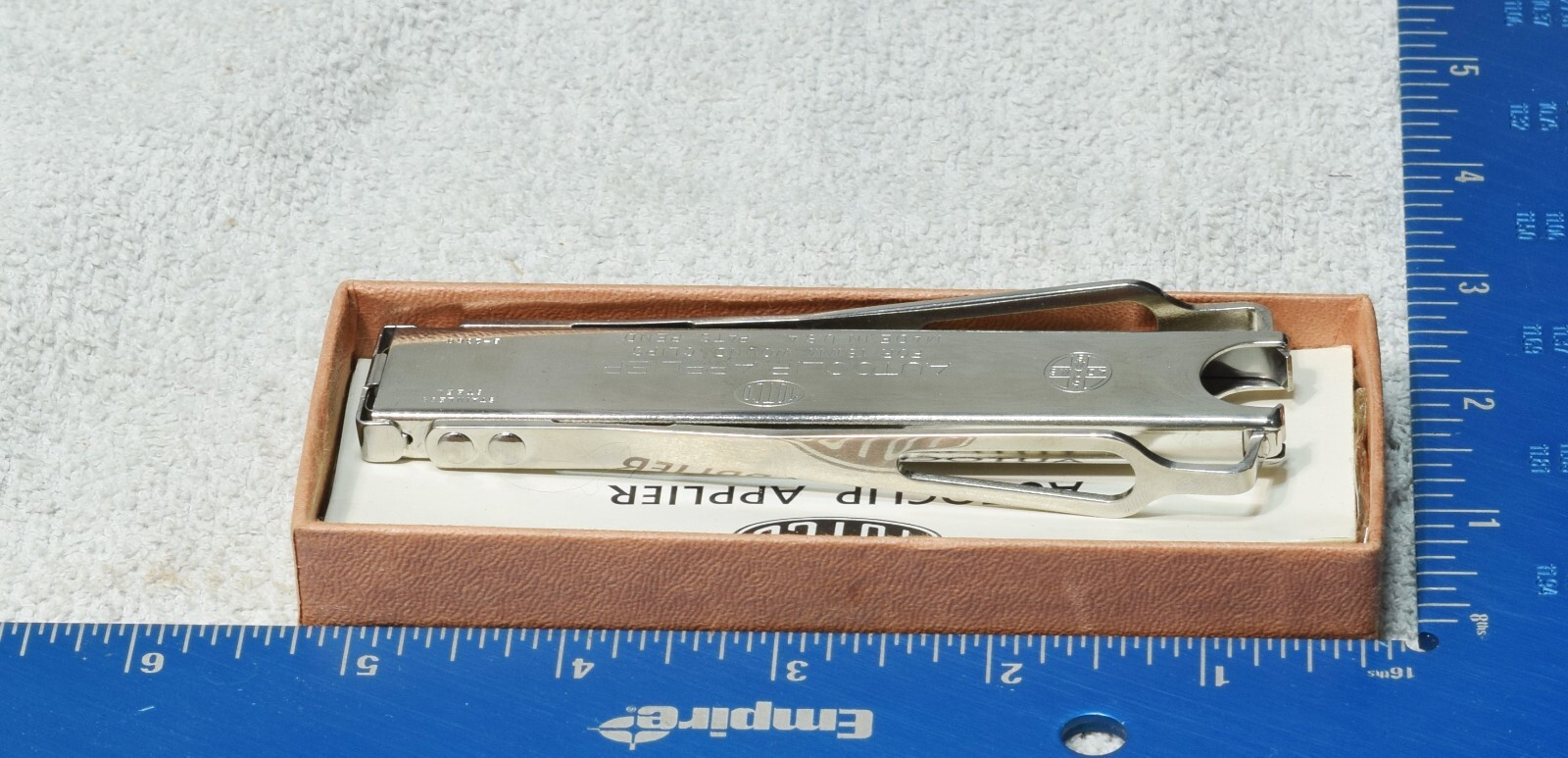 Vintage Totco ADAMS 18mm Autoclip Applier TOTCO B-2360 WITH BOX INSTRUCTIONS