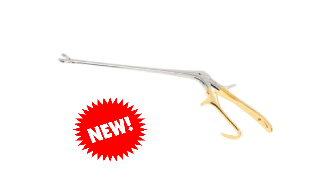 Symmetry 52-6557 Tischler Punch Forceps 2.3 x 4.2 mm Wide Bite, 8in C1