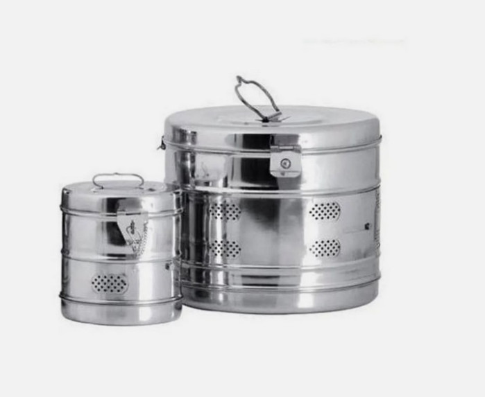 Autoclave Dressing Drums Seamless Jointless Stainless Steel Drum For Autoclaves