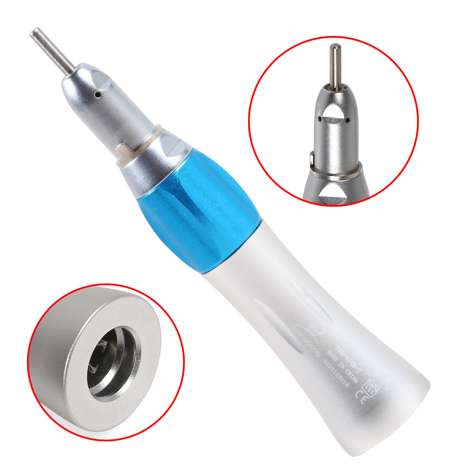 Dental Hygiene Prophy/ Low Speed Handpiece Straight Contra Angle Air Motor 2/4