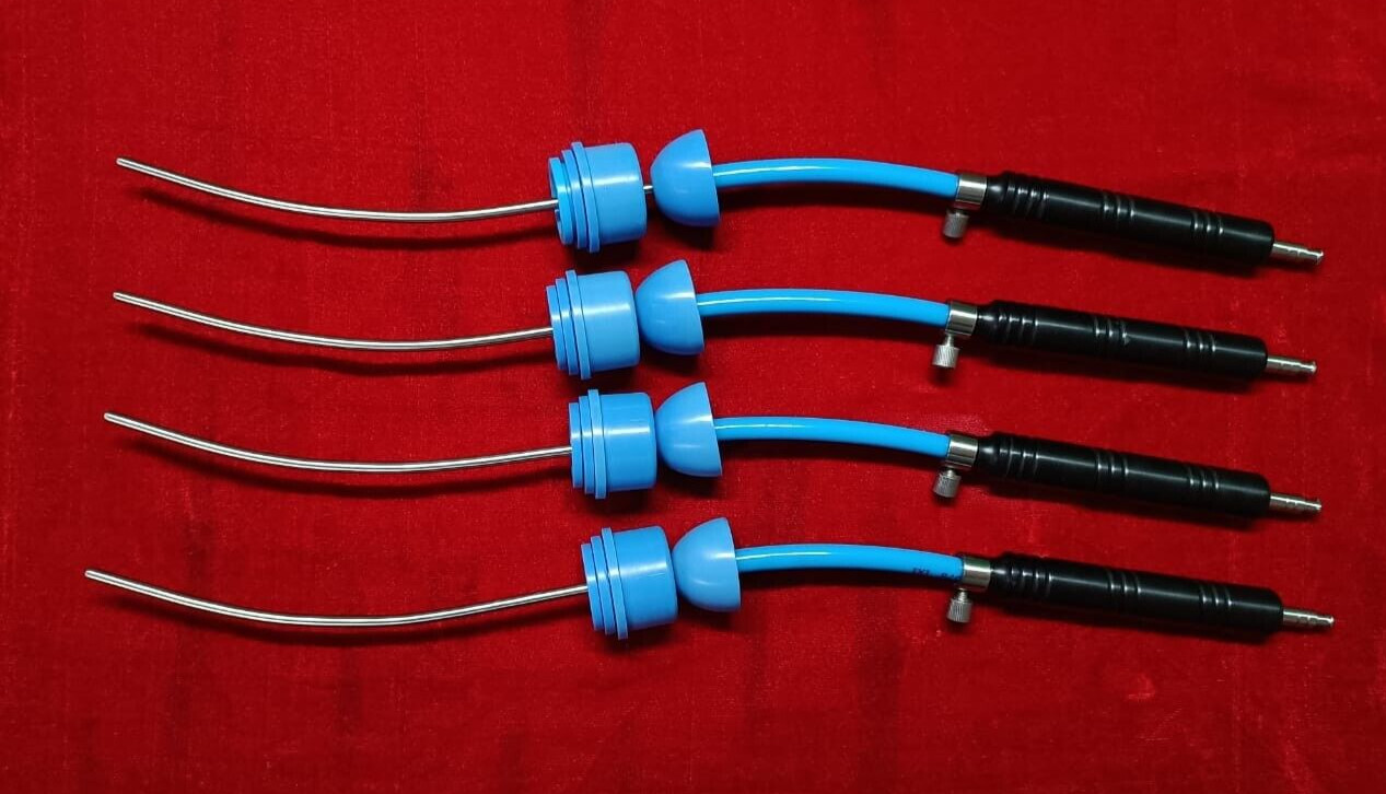 4pc-Laparoscopic S-Type/Marva-Type Uterine Manipulator Reusable Best Quality