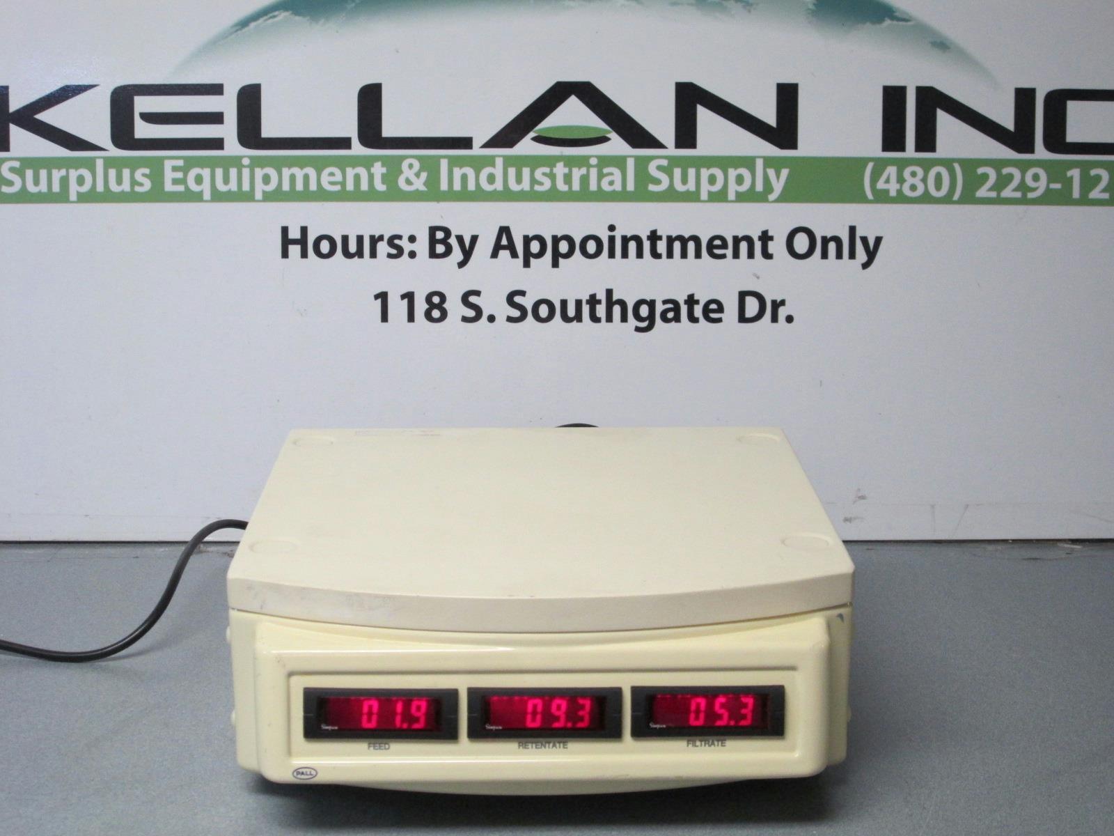 Pall FS720M01A Benchtop Fluid Control Monitor w/Power Cord, 115V, 0.5A, 50/60Hz