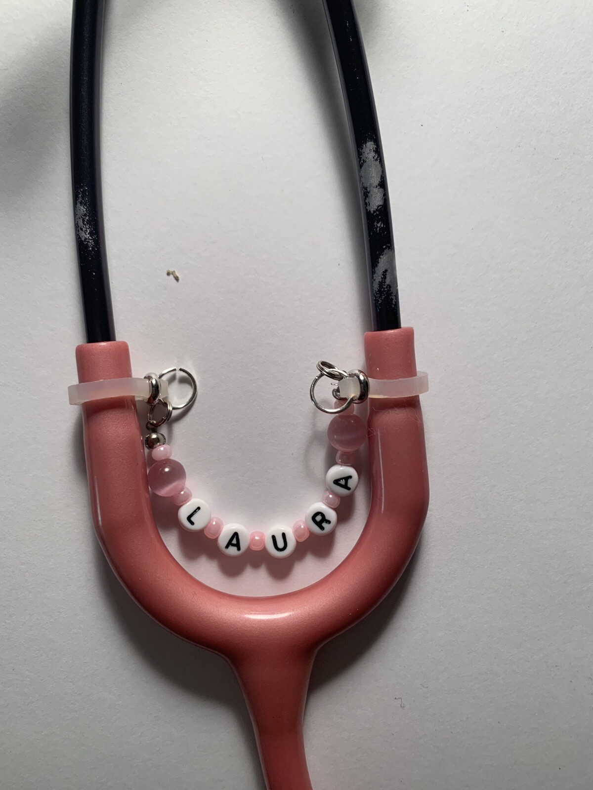 Beaded Stethoscope Name ID – Handmade – You Choose Any Color