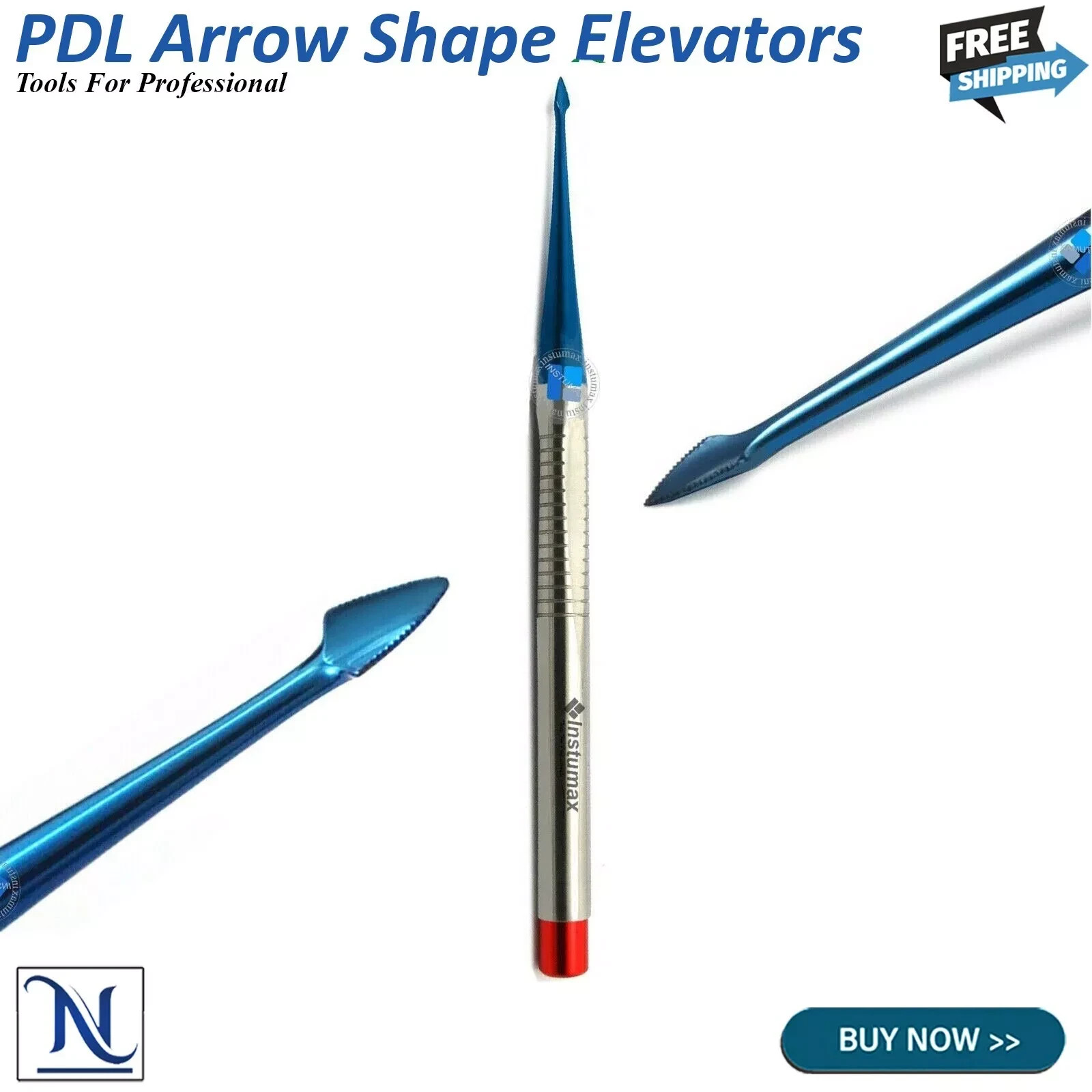 Dental Luxating Elevators PDL Periotome Luxation Root Extracting Extraction Kit
