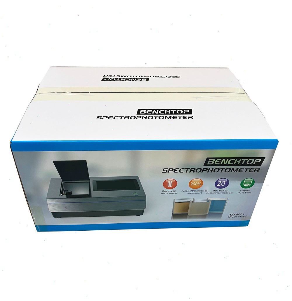 Liquid Colorimeter with Inter-instrument Error ΔE*ab within 0.25 Data Storage