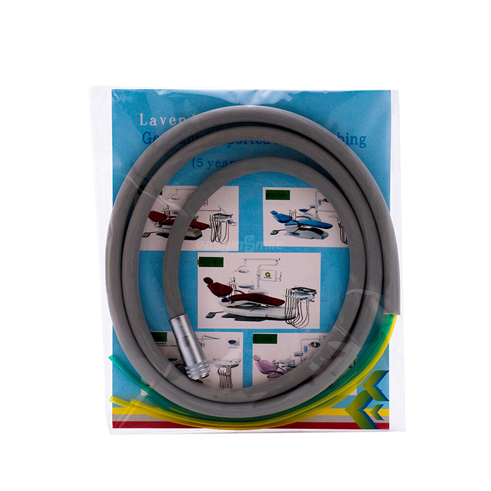 Dental Silicone Tubing/Hose/Tube Connector 2/4 Holes fits High speed Handpieces