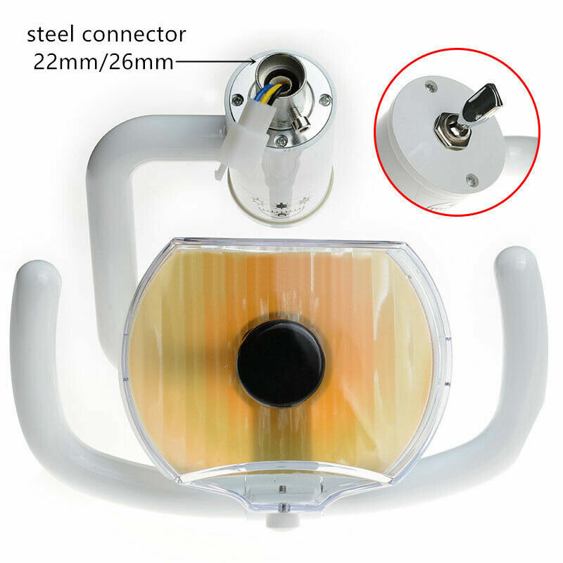 50W Dental Halogen Examination Lamp Shadowless Light For Dental Chair 22mm USA