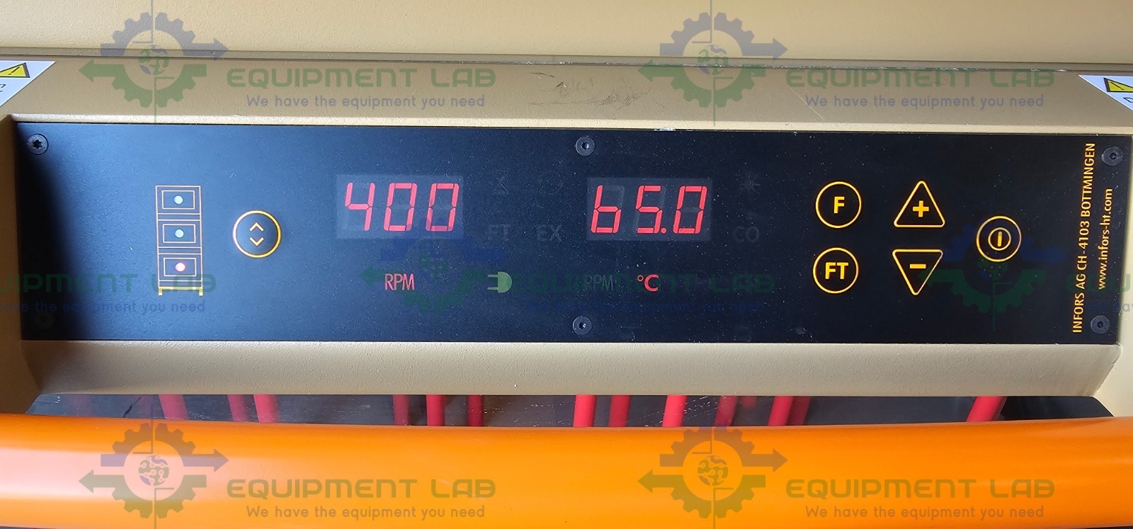 Infors HT Multitron Double Stacked CO2 Humidity Incubator Shaker 65°C MFG: 21