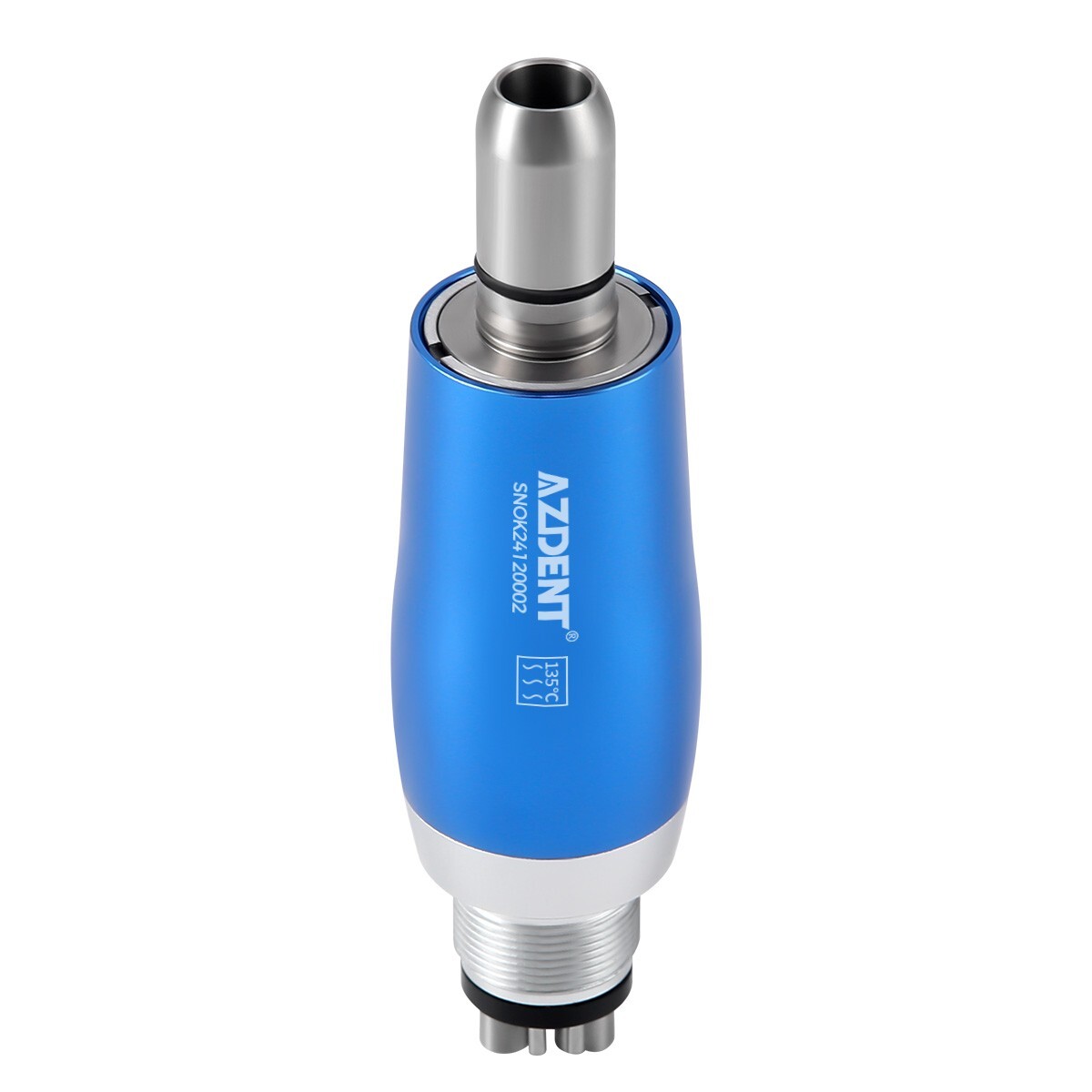Dental Hygiene Prophy Handpiece 4:1 Nose Cone Air Motor 4Holes 360° Swivel