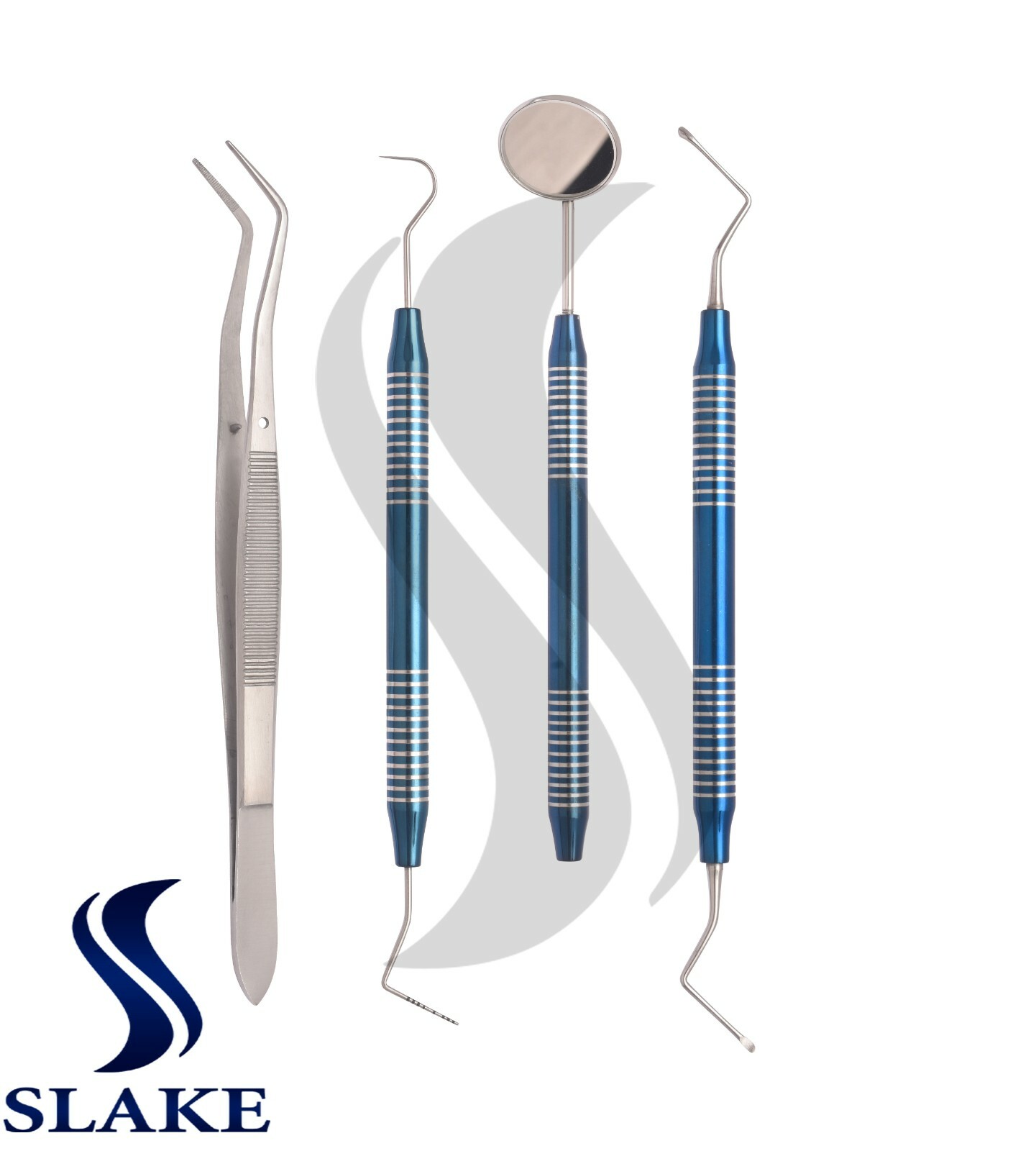 60 Instruments Basic Dental Set Mirror Explorer College Plier PREMIUM GERMAN