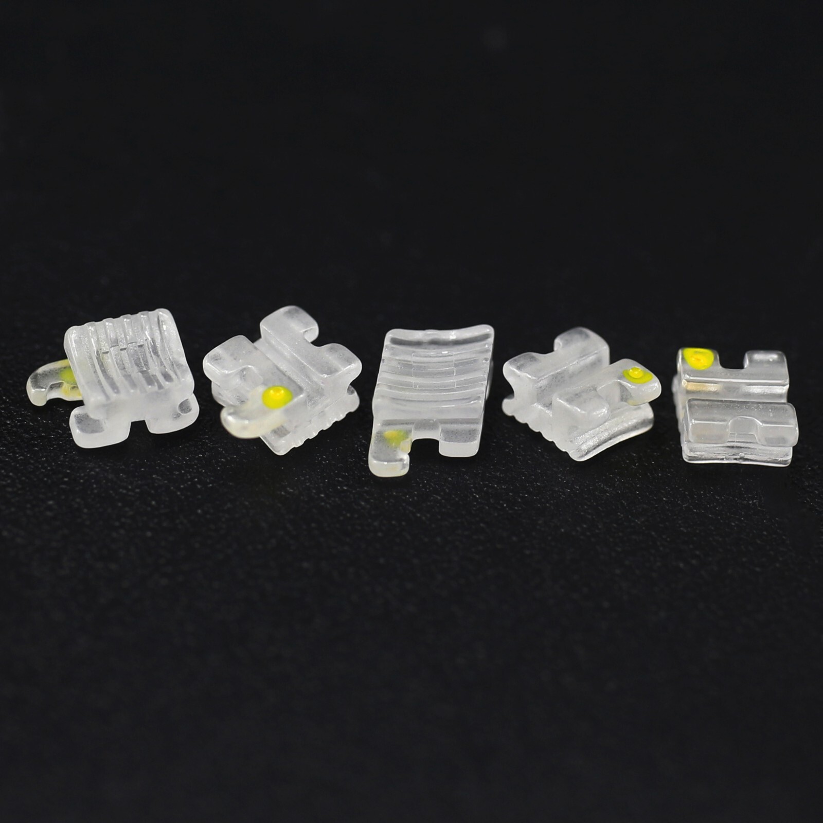 Dental Ceramic Brackets Orthodontic Self Ligating Braces Roth MBT Aesthetics