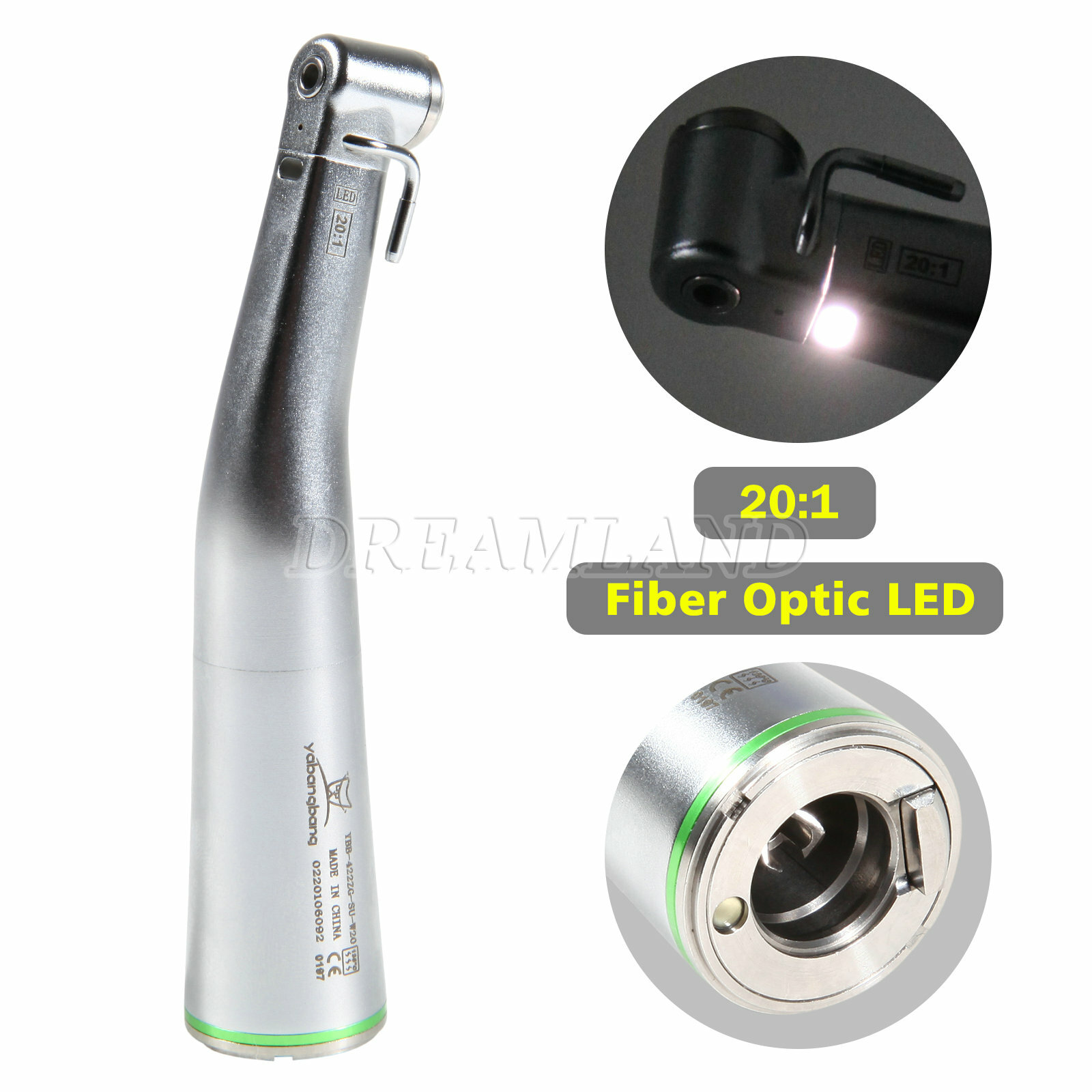 NSK S-Max SG20 Contra Angle Implant Reduction LED/Non LED 20:1 Dental FDA