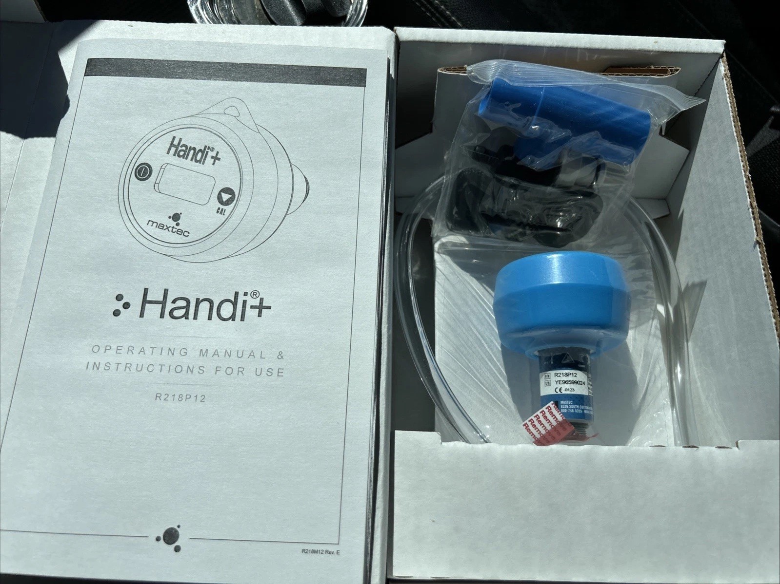 Maxtec R218P12 Handi+ Oxygen Analyzer New In Box Free Shipping