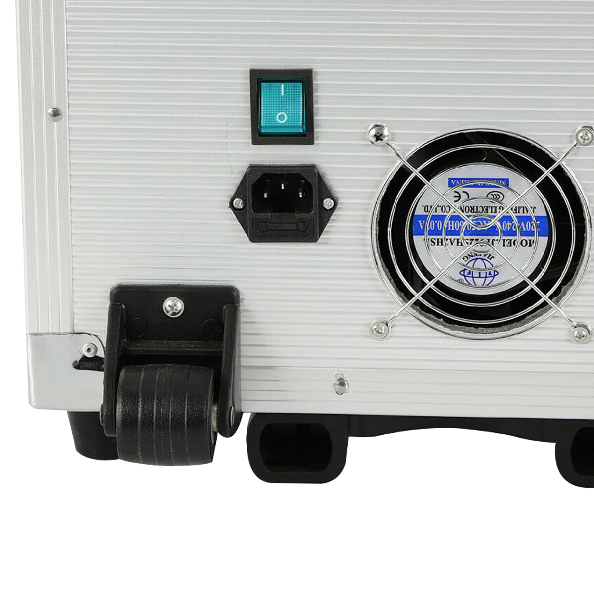 4 Holes Dental Mobile Delivery Unit Portable Rolling Box Air Compressor Suction