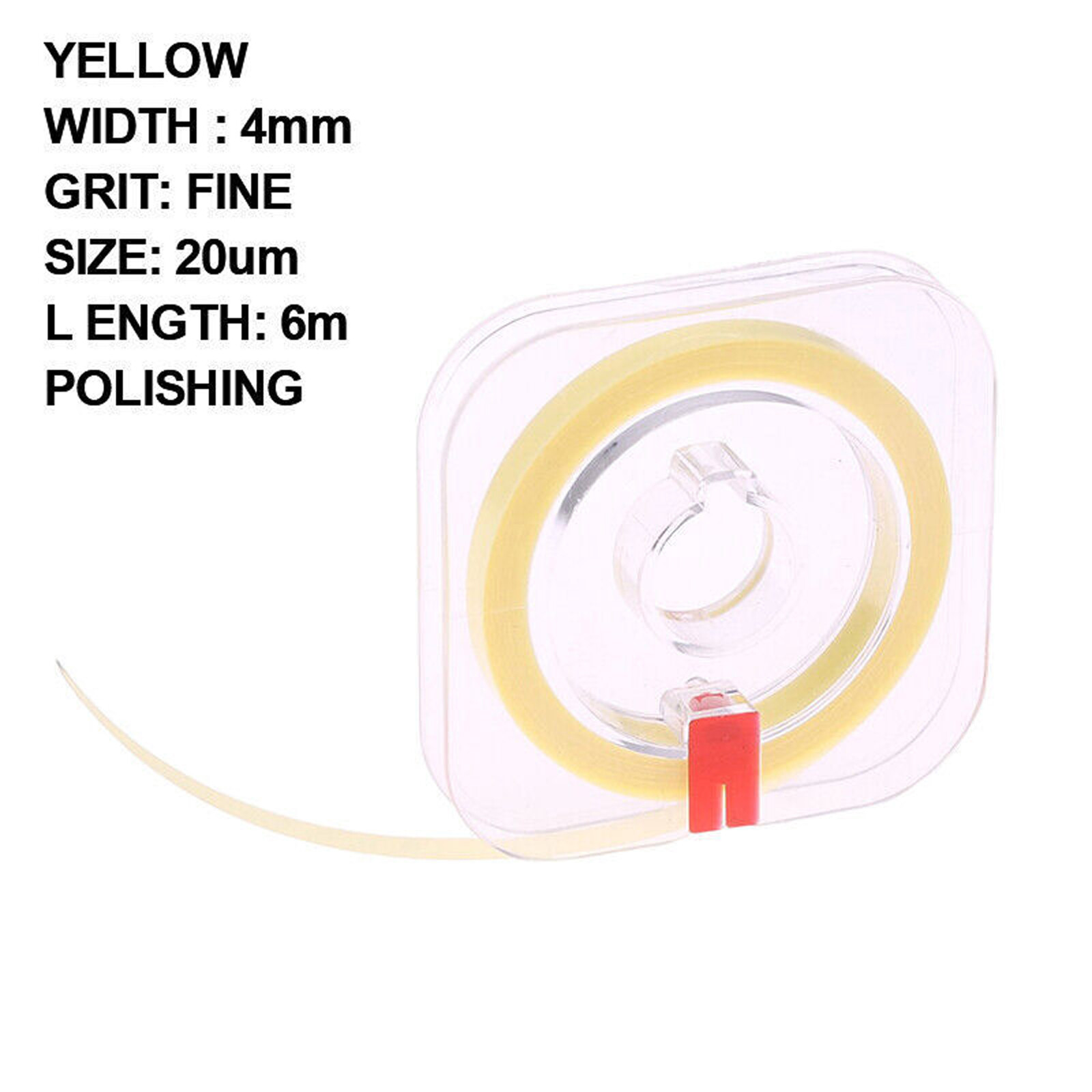 Dental Polishing Strips Resin Sanding Finishing Strip 4mm*6m Coarse/Medium/Fine