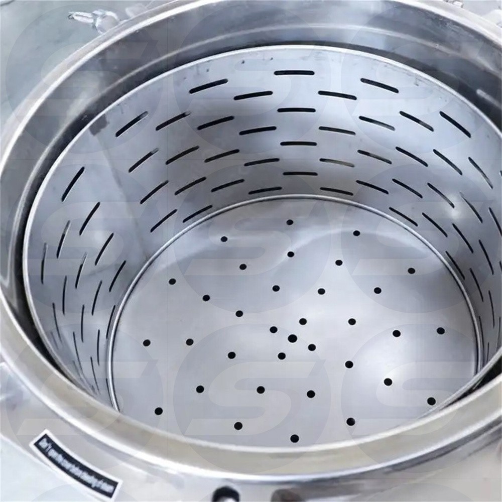 Vertical Counter Pressure Steam Sterilizer Mushroom Food Retort Autoclave 138℃