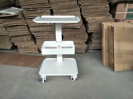 Intbuying Dental Equipment Doctor Dentist Trolly Medical Steel Cart Trolley
