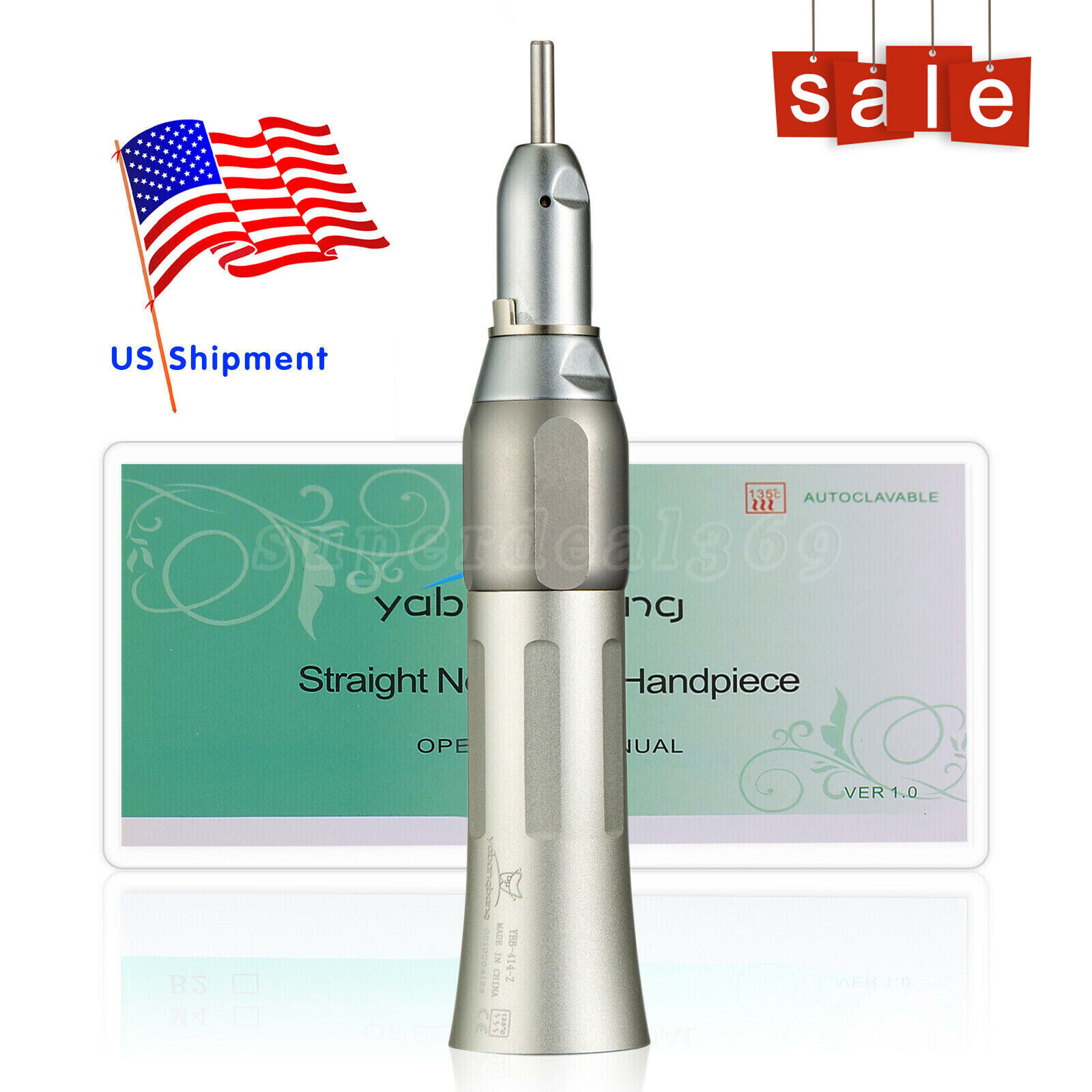 NSK Style Dental E-generator LED High Speed/Slow Low Speed Handpiece 4/2Hole FE