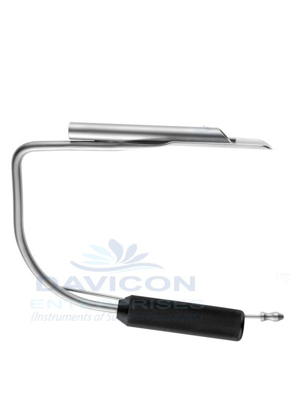 Emory Endoscopic Retractor For 10mm Scope, w/Suction, w/Locking Mechanism
