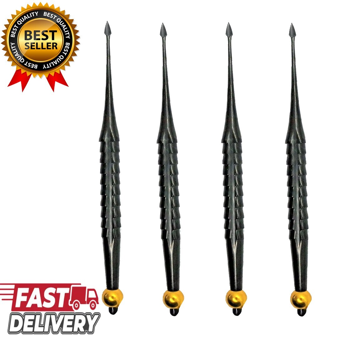 Sharpened Straight Spade Proximator PDL Dental Elevator 4 pcs Instruments