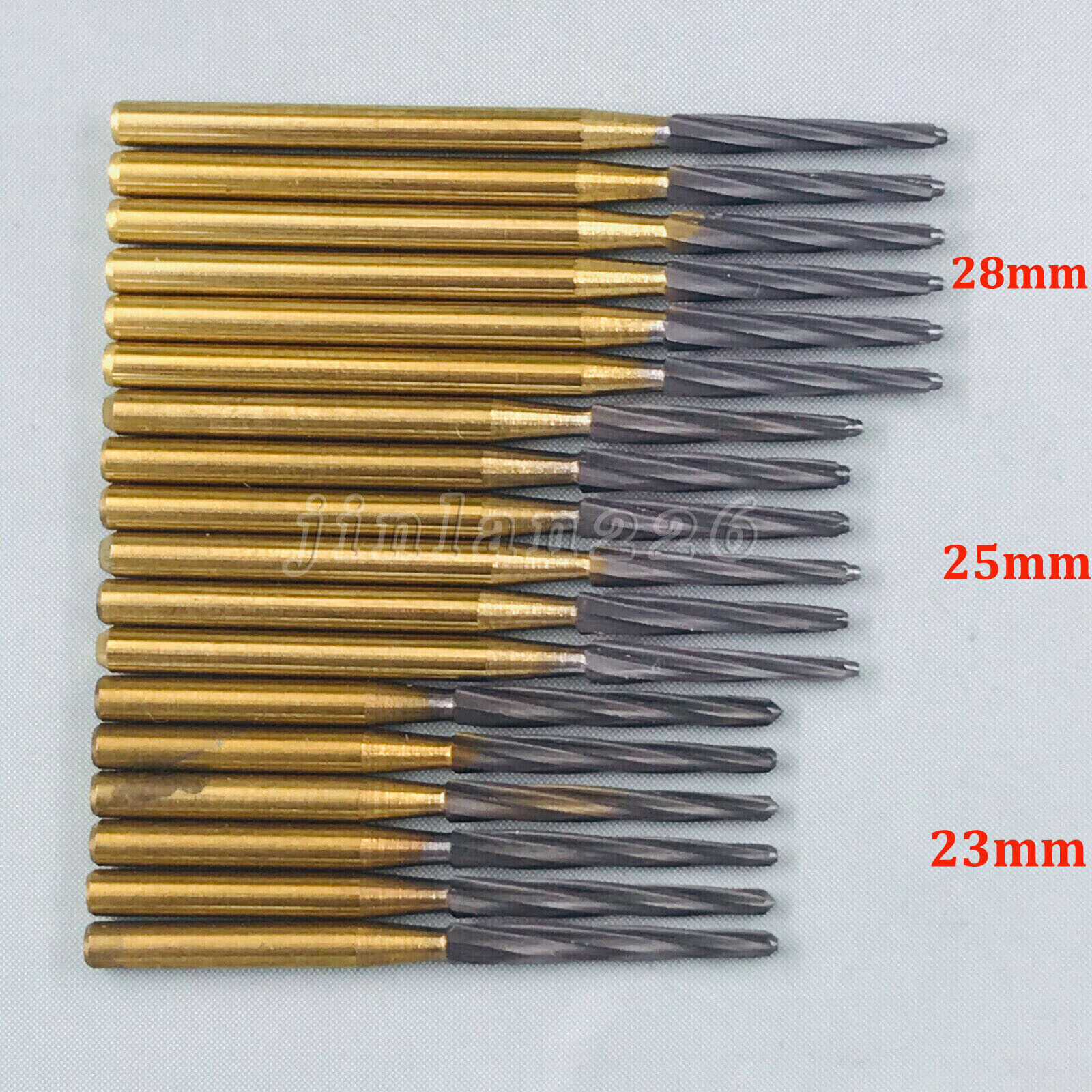 Dental Surgical Endo Zekrya Endo-Z Carbide Tungsten Drill Burr FG Bur 23/25/28mm