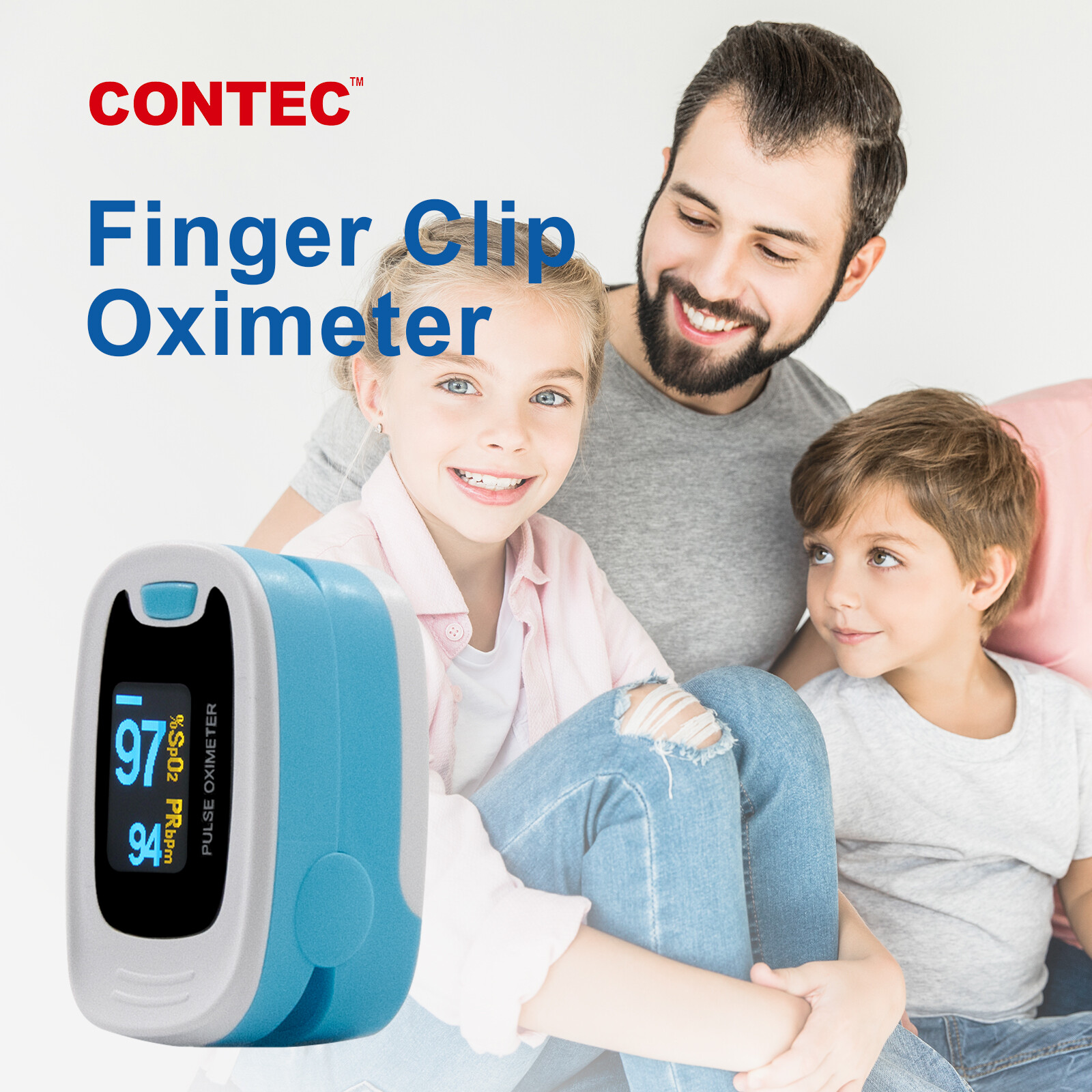 USA OLED Finger Pulse Oximeter SPO2 PR Heart Rate Monitor Blood Oxygen meter FDA