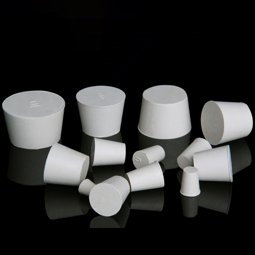 Rubber Cork Bung Solid For Test Tube Plugs /Bottle Stopper 12.5-8mm ~ 26-19mm