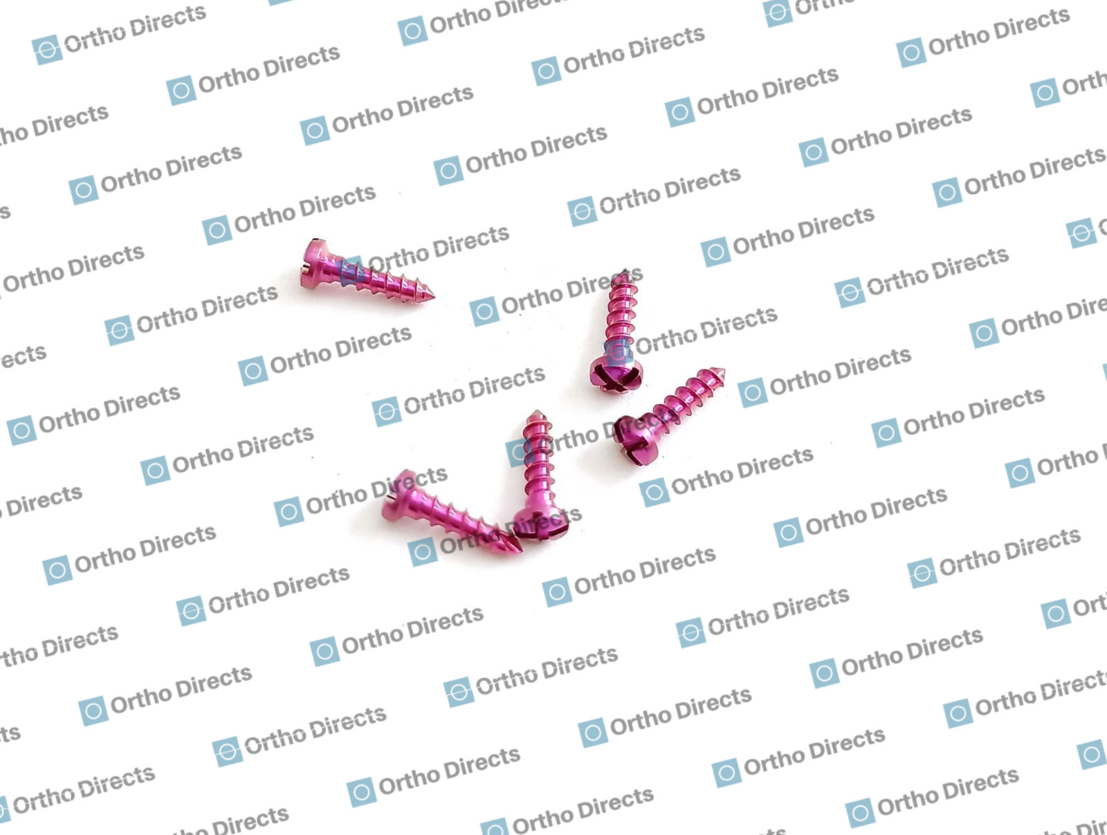 CMF Maxillofacial Cross Drive Mini Screws Surgical Set 100 Pcs Titanium Grade V