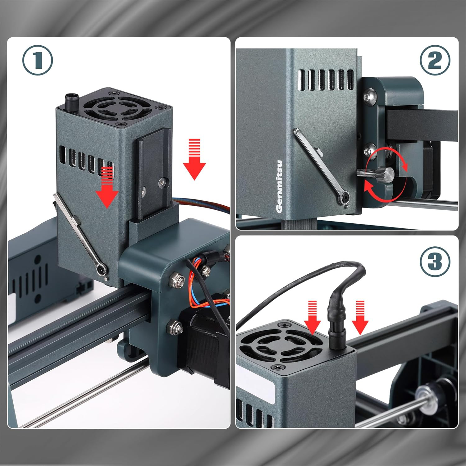 1W Infrared Laser Module for Metal & Acrylic Engraving, 1064Nm, 0.01Mm Accuracy